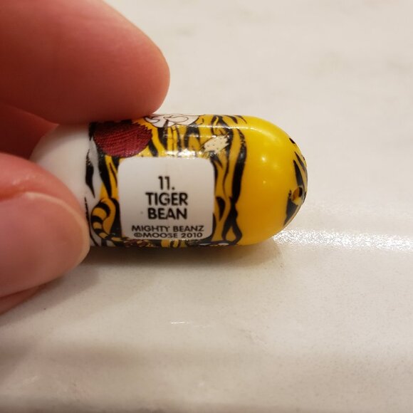 Mighty Beanz 11. Tiger Bean Moose 2010 - Picture 2 of 7